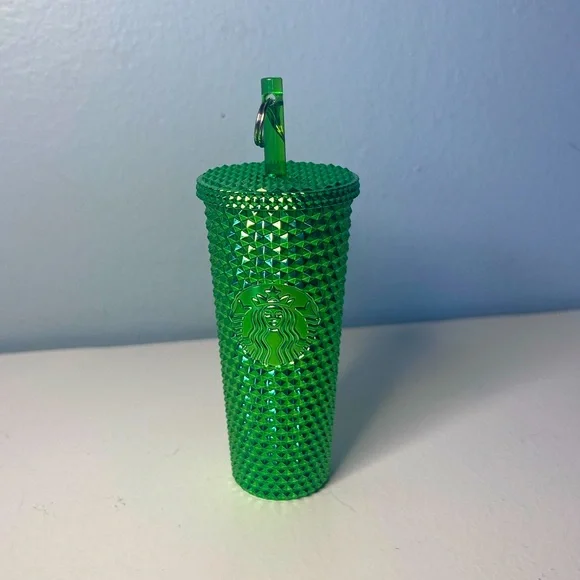 Green Starbucks keychain - Picture 3 of 5